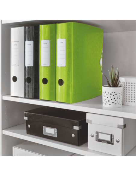 LZ11060054-5,Biblioraft plastifiat 8.2 cm 180grade verde active wow Leitz - Set 5