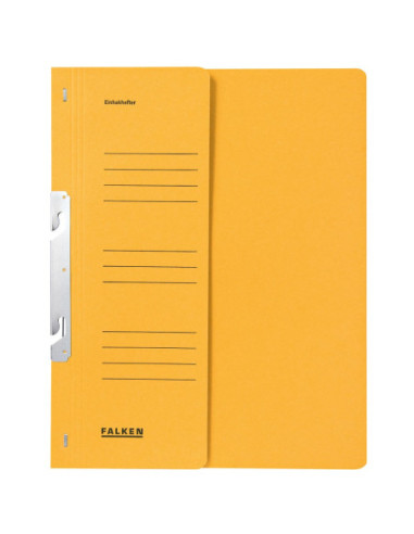 FA80000672F-50,Dosar carton incopciat 1/2 galben falken/Exacompta - Set 50