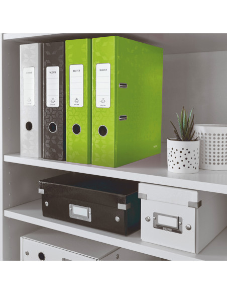 LZ10050054-10,Biblioraft plastifiat 8cm 180grade verde wow Leitz - Set 10