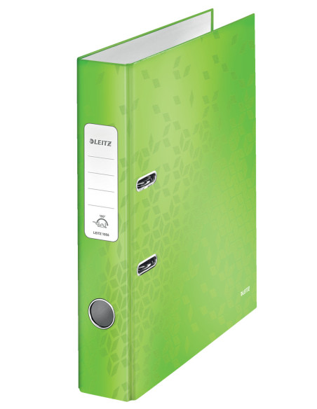 LZ10060054-10,Biblioraft plastifiat 5.2 cm 180grade verde wow Leitz - Set 10