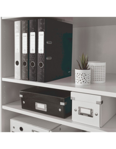 LZ10060095-10,Biblioraft plastifiat 5.2 cm 180grade negru wow Leitz - Set 10