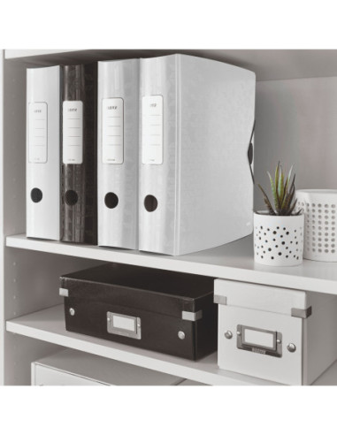 LZ11060001-5,Biblioraft plastifiat 8.2 cm 180grade alb active wow Leitz - Set 5