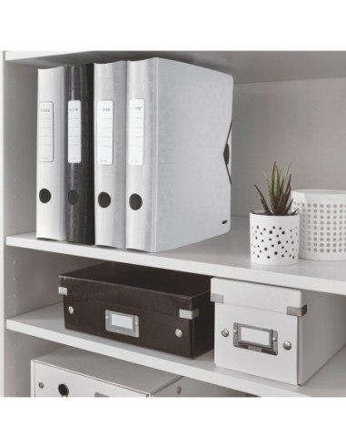 LZ11070001-5,Biblioraft plastifiat 6.5cm 180grade alb active wow Leitz - Set 5