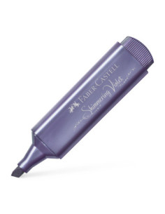FC154678-10,Textmarker violet metalizat 1546 Faber-castell - Set 10