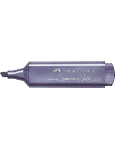 FC154678-10,Textmarker violet metalizat 1546 Faber-castell - Set 10