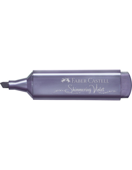 FC154678-10,Textmarker violet metalizat 1546 Faber-castell - Set 10