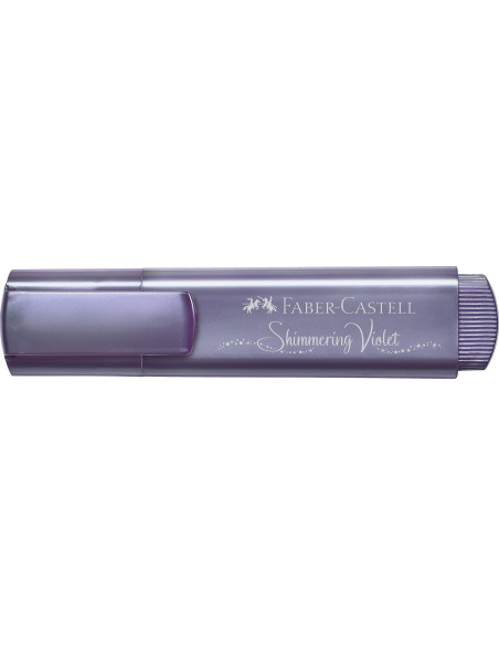 FC154678-10,Textmarker violet metalizat 1546 Faber-castell - Set 10