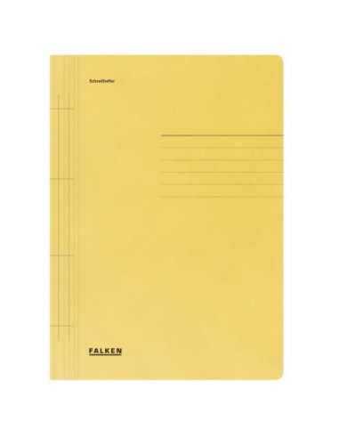 FA80000425F-100,Dosar carton sina galben falken/Exacompta - Set 100