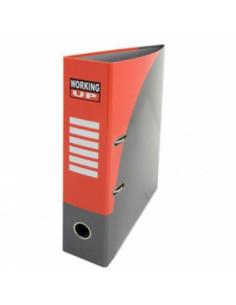 BI-80WUPPR,Biblioraft working up rosu cu cutie 8 cm pigna