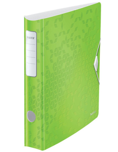 LZ11070054-5,Biblioraft plastifiat 5cm 180grade verde active wow Leitz - Set 5