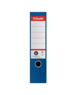 ES627565-10,Biblioraft carton reciclat 7.5cm albastru nr1 power fsc Esselte - Set 10 2