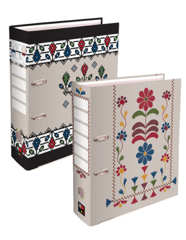 BI-80ETNM1-27,Biblioraft ethno 8cm diverse modele pigna - Set 27