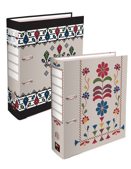 BI-80ETNM1-27,Biblioraft ethno 8cm diverse modele pigna - Set 27