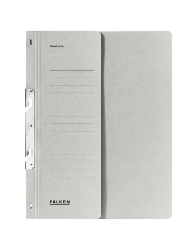 FA80000763F-50,Dosar carton incopciat 1/2 gri falken/Exacompta - Set 50