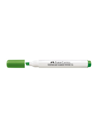 FC355463-12,Marker whiteboard vf tesit verde winner 154 Faber-castell - Set 12