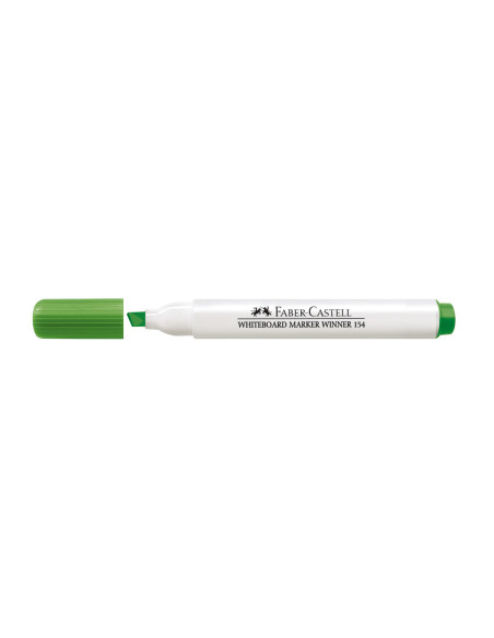 FC355463-12,Marker whiteboard vf tesit verde winner 154 Faber-castell - Set 12