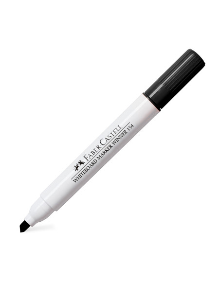 FC355499-12,Marker whiteboard varf tesit negru winner 152 Faber-castell - Set 12