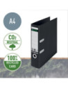 LZ10180095-5,Biblioraft plastifiat 8cm 180grade negru recycle fsc Leitz - Set 5