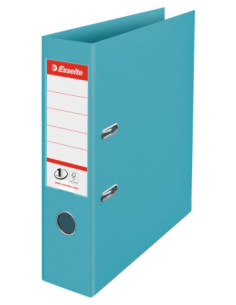 ES626504-10,Biblioraft plastifiat int-ext 7.5 cm albastru colour'breeze nr.1 power Esselte - Set 10