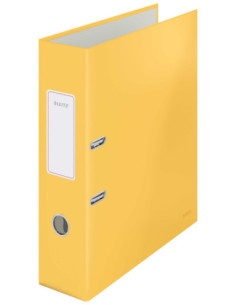 LZ10610019-5,Biblioraft plastifiat 8cm 180grade galben chihlimbar cosy Leitz - Set 5