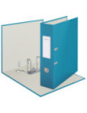 LZ10610061-5,Biblioraft plastifiat 8cm 180grade albastru celest cosy Leitz - Set 5