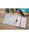 LZ10610089-5,Biblioraft plastifiat 8cm 180grade gri antracit cosy Leitz - Set 5