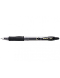 PBLG27B-12,Pix cu gel cu mecanism 0.7mm g2 negru Pilot - Set 12