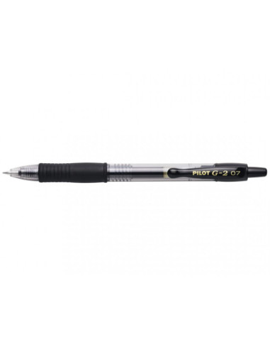 PBLG27B-12,Pix cu gel cu mecanism 0.7mm g2 negru Pilot - Set 12