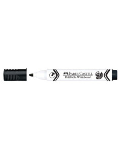 FC254099-12,Marker whiteboard negru w20 Faber-castell - Set 12 2