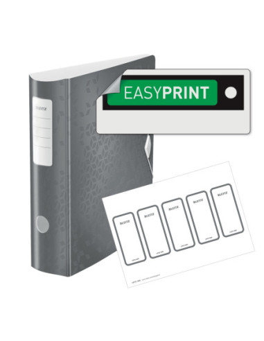 LZ11060026-5,Biblioraft plastifiat 8.2 cm 180 grade rosu active wow Leitz - Set 5
