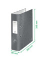 LZ10050026-10,Biblioraft plastifiat 8 cm 180 grade rosu wow Leitz - Set 10