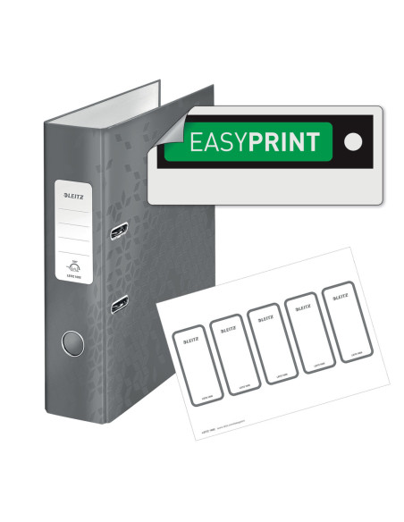LZ10050026-10,Biblioraft plastifiat 8 cm 180 grade rosu wow Leitz - Set 10
