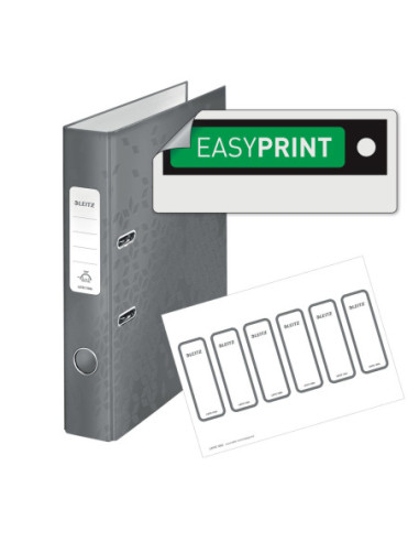 LZ10060026-10,Biblioraft plastifiat 5.2 cm 180 grade rosu wow Leitz - Set 10