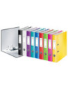 LZ10060026-10,Biblioraft plastifiat 5.2 cm 180 grade rosu wow Leitz - Set 10