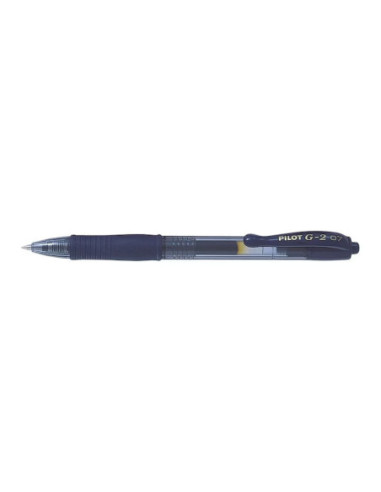 PBLG27BB-12,Pix cu gel cu mecanism 0.7mm g2 albastru inchis Pilot - Set 12