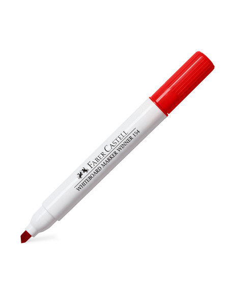 FC355421-12,Marker whiteboard varf tesit rosu winner 152 Faber-castell - Set 12