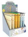 EF560110,Display 36 rollere 0.7 mm albastru erasable summer edition Eberhard faber