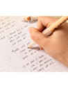 DLEG345-BL,Roller erasable 0.5mm albastru 0.5mm pisici Deli