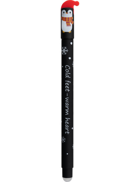 EF560119,Display 36 rollere 0.7 mm albastru erasable winter edition 2025 Eberhard faber