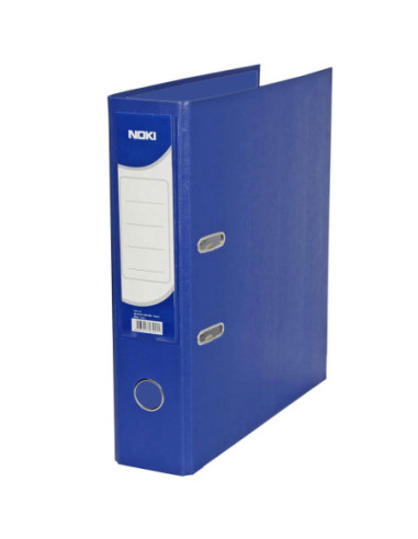 NK56413140-25,Biblioraft plastifiat int-ext 7.5cm bleumarin Noki - Set 25