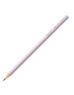 FC117003-12,Creion grafit b grip 2001 flow roz-bleu Faber-castell - Set 12