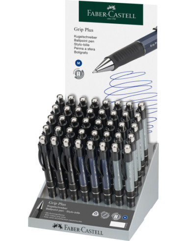 FC140741,Display 40 pixuri grip plus Faber-castell