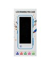 Penar plastic cu tablita pentru scris LCD XL-8132, Culori asortate