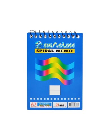 Notes A7 cu arc, 60g/mp, matematica, 50 file