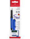 FC149898,Blister stilou scolar vario + 6 cartuse Faber-castell