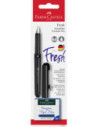 FC149898,Blister stilou scolar vario + 6 cartuse Faber-castell