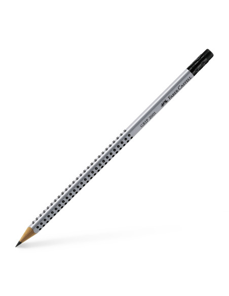 FC117200-12,Creion grafit hb cu guma grip 2001 Faber-castell - Set 12