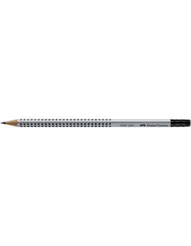 FC117200-12,Creion grafit hb cu guma grip 2001 Faber-castell - Set 12