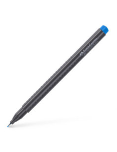 FC151651-10,Liner 0.4mm albastru grip Faber-castell - Set 10