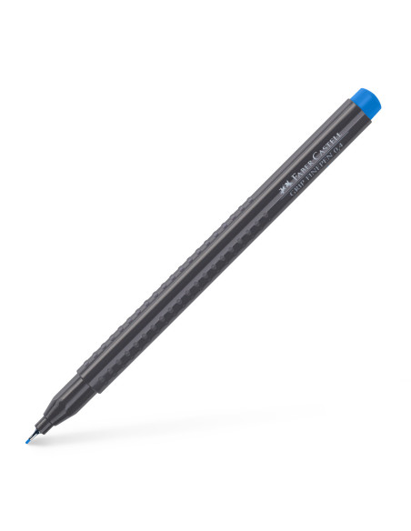 FC151651-10,Liner 0.4mm albastru grip Faber-castell - Set 10